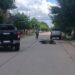 UNA MUJER HERIDA AL CHOCAR CON SU MOTO EN LA ESQUINA DE PELLEGRINI Y HNOS. ISLAS