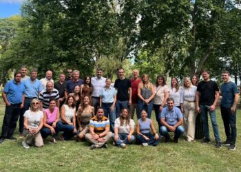 PETRECCA JUNTÓ A LA TROPA DEL PRO DE LA CUARTA EN JUNÍN. FRANZONI Y BRUNO ENTRE LOS PRESENTES