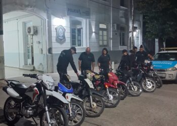 OPERATIVOS DE NOCTURNIDAD. 8 MOTOS SECUESTRADAS