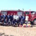 BOMBEROS DE BRAGADO SALUDA AL FLAMANTE CUARTEL DE WARNES