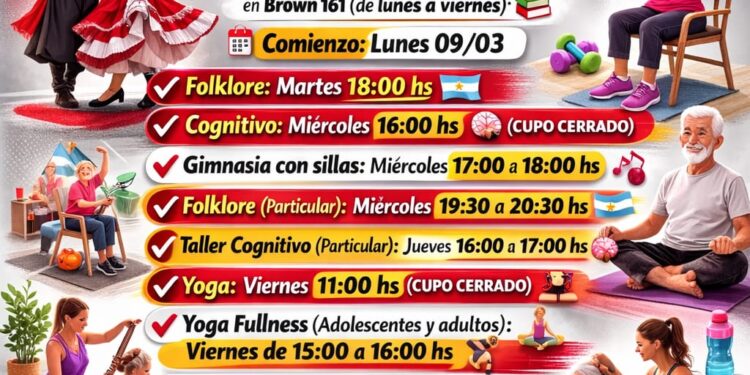 INSCRIPCIÓN A LOS TALLERES PARA ADULTOS MAYORES EN EL COMITÉ RADICAL.