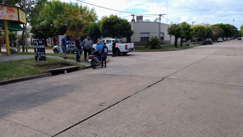 choque esquina pollos