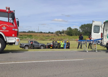 UN FALLECIDO Y VARIOS HERIDOS EN LA RUTA 30 TRAS UN TRIPLE CHOQUE