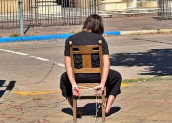 LA RECORDACION DEL 24 DE MARZO EN BRAGADO TUVO UNA INTERVENCION DE ALTO IMPACTO COMUNITARIO