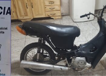 FUE ESCLARECIDO EL HURTO DE UNA MOTO Y EL AUTOR TIENE 15 AÑOS