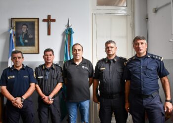 SEGURIDAD: PRESENTACIÓN DEL NUEVO JEFE DE ESTACIÓN DE POLICÍA COMUNAL