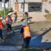 SERGIO BARENGHI RECORRIÓ EL INICIO DE LOS TRABAJOS DE PAVIMENTO EN CALLE IBARGUREN Y COMBATE DE SAN LORENZO