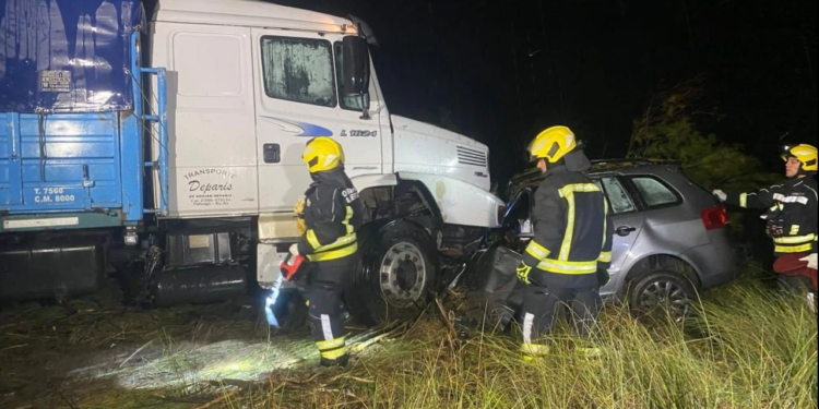 VECINO DE BRAGADO FALLECE ANOCHE EN CHOQUE EN LA RUTA 5 BAJO INTENSA LLUVIA