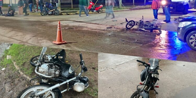 EL DIA DE LOS CHOQUES. AL MENOS TRES SON LOS QUE REGISTRÓ POLICIA