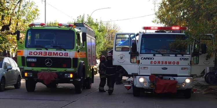 UNA ESTUFA FUE EL INICIO DEL PRINCIPIO DE INCENDIO EN EL COLEGIO SAN JOSE