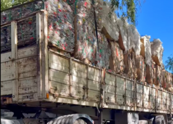 AMBIENTE DE LA MUNICIPALIDAD ANUNCIO EL ENVIO DE MAS DE 15 MIL KILOS DE MATERIALES RECICLADOS