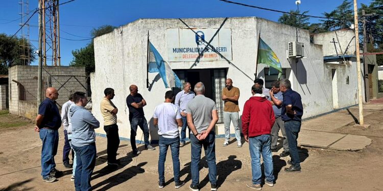 REUNIÓN POR LA LICITACIÓN DEL TRAMO V DEL DRAGADO DEL RÍO SALADO QUE SE ABRE EL 26 DE ABRIL