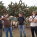 DIRIGENTES Y JÓVENES RADICALES MOSTRARON UNIDAD DE TRABAJO EN ALBERDI CON UNA JORNADA COMUNITARIA Y DE PUESTA EN VALOR