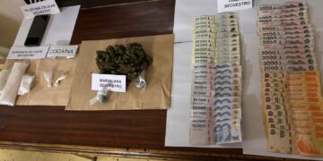 GOLPE AL NARCOMENUDEO EN BRAGADO. SECUESTRO DE MARIHUANA, COCAINA Y DINERO EN EFECTIVO