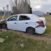 UN AUTOMOVIL SE DESPISTO EN RUTA 5 Y CHOCO FRENTE A LA PLANTA DE LA BRAGADENSE EN SUIPACHA