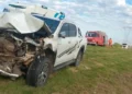 ES GRAVE EL ESTADO DE UN BANDERILLERO ATROPELLADO EN LA RUTA 14 POR UNA CAMIONETA CONDUCIDA POR UN BRAGADENSE