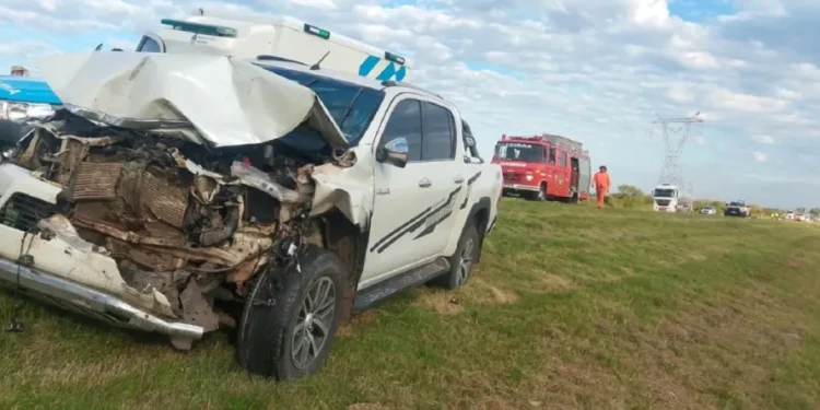 ES GRAVE EL ESTADO DE UN BANDERILLERO ATROPELLADO EN LA RUTA 14 POR UNA CAMIONETA CONDUCIDA POR UN BRAGADENSE