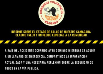 ESTADO DE SALUD DEL BOMBERO QUE CHOCO ACUDIENDO AL CUARTEL POR UN TOQUE DE SIRENA
