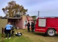 PRINCIPIO DE INCENDIO EN WARNES. NO HUBO HERIDOS