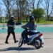 TRANSITO DISPONE DE UNA MOTO PARA QUIENES ACUDAN A DAR EXAMENES DE MANEJO EN LA ESCUELA DE FORMACIÓN DE CONDUCTORES