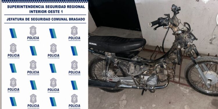 FUERON RECUPERADAS DOS MOTOS QUE ESTABAN DENUNCIADAS EN HECHOS DELICTIVOS