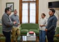 BARENGHI AGRADECIÓ A CAMUZZI LA DONACIÓN DE UN DESFIBRILADOR