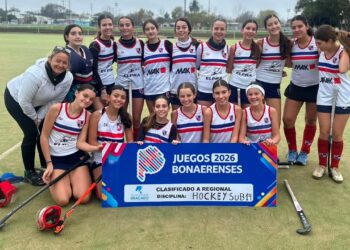 JUEGOS 2026. LE TOCO EL TURNO EL HOCKEY FEMENINO SUB 14 6 JUEGOS 2026. LE TOCO EL TURNO EL HOCKEY FEMENINO SUB 14