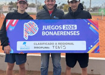 JUEGOS BONAERENSES, ETAPA LOCAL: TOCO EL TURNO DE TENIS DOBLES
