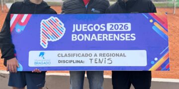 JUEGOS BONAERENSES, ETAPA LOCAL: TOCO EL TURNO DE TENIS DOBLES