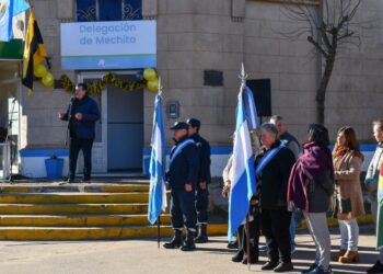 CON LA PRESENCIA DE BARENGHI Y GAUTE, SE REALIZÓ EL ACTO OFICIAL POR EL 120° ANIVERSARIO DE MECHITA