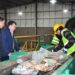 BARENGHI RECORRIÓ LA PLANTA DE RECICLADO. SE PUSO EN MARCHA LA CINTA CLASIFICADORA 12 BARENGHI RECORRIÓ LA PLANTA DE RECICLADO. SE PUSO EN MARCHA LA CINTA CLASIFICADORA