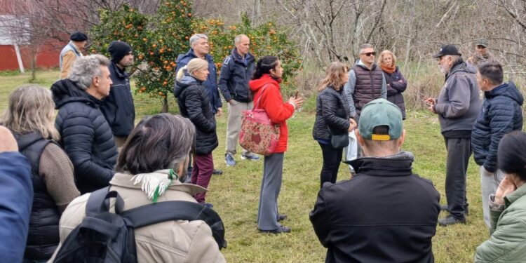 UNA JORNADA DE PODA EN LA LIMPIA QUE GENERO UNA NUTRIDA CONCURRENCIA