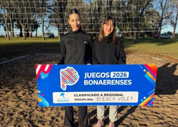 SE DISPUTO EN EL DÍA DE HOY LA ETAPA DE BEACH VOLEY DE LOS JUEGOS BONAERENSES