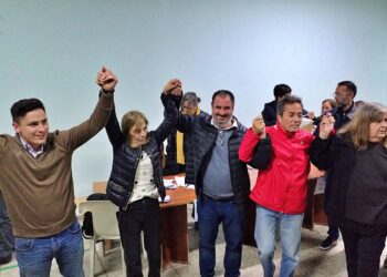LILIAN LABAQUI LA NUEVA PRESIDENTE DEL COMITE DE LA UCR CON EL 62% DE LOS VOTOS. DELFINA CANTORAL DE LA JUVENTUD