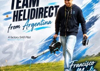 UN BRAGADENSE SE INCORPORO COMO PILOTO A LA MAYOR DISTRIBUDORA DE HELICOPTEROS RADIO CONTROLADOS DEL MUNDO