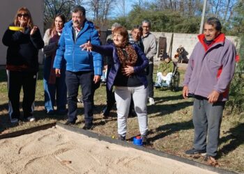 NUEVA CANCHA DE TEJO EN EL HOGAR SAN LUIS