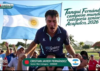 “TANQUI” FERNANDEZ CAMPEON MUNDIAL DE FOOTGOLF 2026.