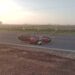 MOTOCICLISTA ACCIDENTADO EN RUTA 5. INVESTIGAN LAS CAUSAS