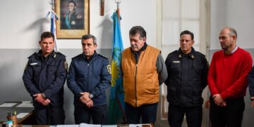 SEGURIDAD: PRESENTACIÓN DEL NUEVO JEFE DE LA POLICÍA COMUNAL BRAGADO