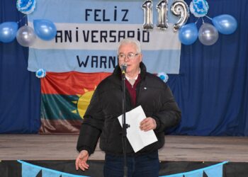 ESTE VIERNES SE CONMEMORÓ EL 119º ANIVERSARIO DE WARNES