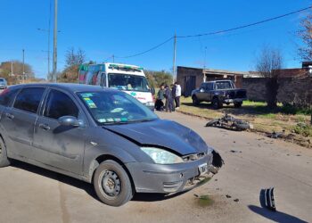 ACCIDENTES A LA ORDEN DEL DIA. DOS PERSONAS ATENDIDAS EN EL HOSPITAL