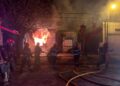 DAÑOS MATERIALES DE GRAN MAGNITUD EN UN INCENDIO EN UNA VIVIENDA