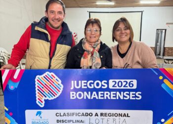 JUEGOS BONARENSES 2026. PARA LA ETAPA LOCAL, YA HAY CLASIFICADA EN LOTERIA