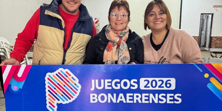 JUEGOS BONARENSES 2026. PARA LA ETAPA LOCAL, YA HAY CLASIFICADA EN LOTERIA