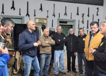 LAGO GESTIONA ANTE EL SENADO EL RECONOCIMIENTO OFICIAL PARA LA FIESTA DEL FERROVIARIO DE MECHITA