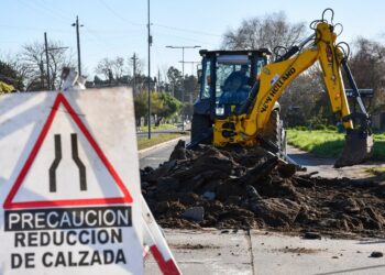 COMENZARON LOS TRABAJOS PARA REPAVIMENTAR COMBATE DE SAN LORENZO