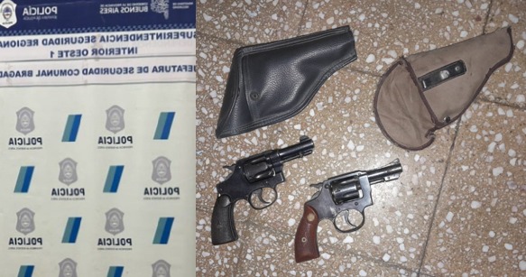 LA POLICIA DETUVO A UN HOMBRE QUE AMENAZABA A SU FAMILIA CON UN ARMA DE FUEGO