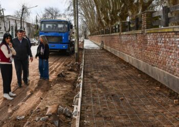 UNA OBRA POSTERGADA POR MUCHO TIEMPO, AHORA ESTA EN MARCHA: LAS NUEVAS VEREDAS DE LA ESCUELA NORMAL