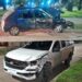 CHOCARON UN AUTO ESTACIONADO. YA FUE IDENTIFICADO EL CONDUCTOR DEL OTRO RODADO QUE SE HABIA DADO A LA FUGA