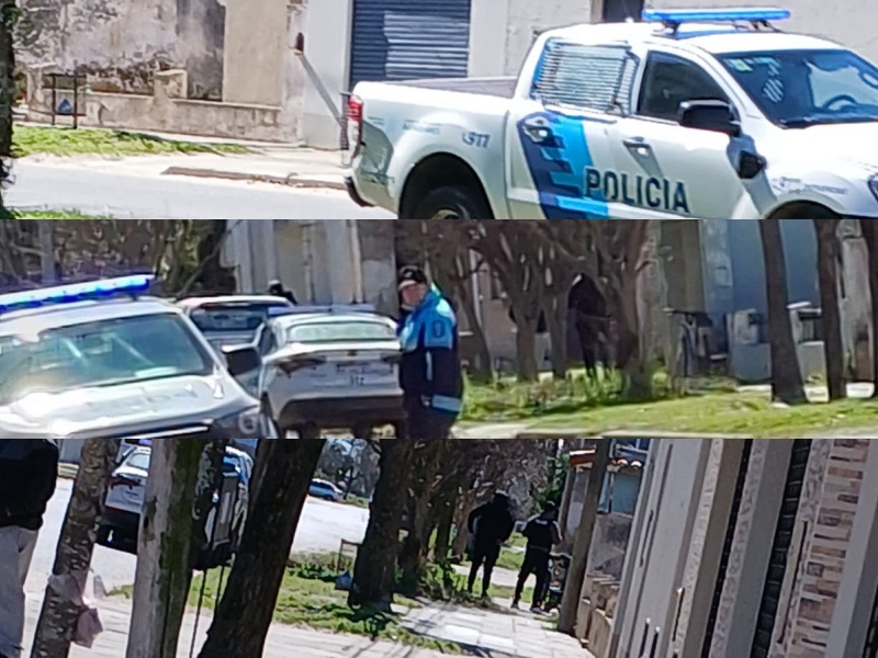 LUEGO DE UN ALLANAMIENTO EN O´BRIEN, SE DETUVO UN CONCEJAL ACUSADO DE COMERCIALIZAR DROGA 6 collage detencion diaz
